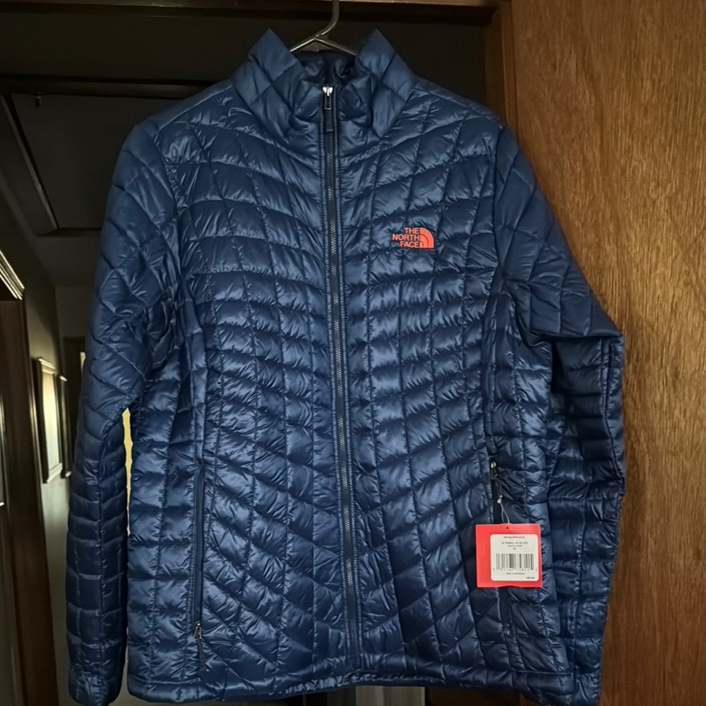 The North Face ThermoBall Blue Quilted Jacket